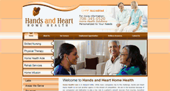 Desktop Screenshot of handsheart.com